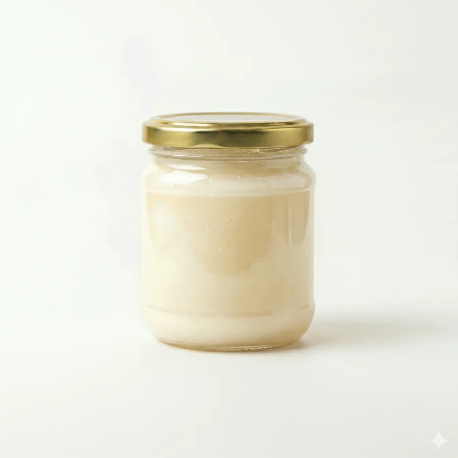 Golden polyfloral honey drop